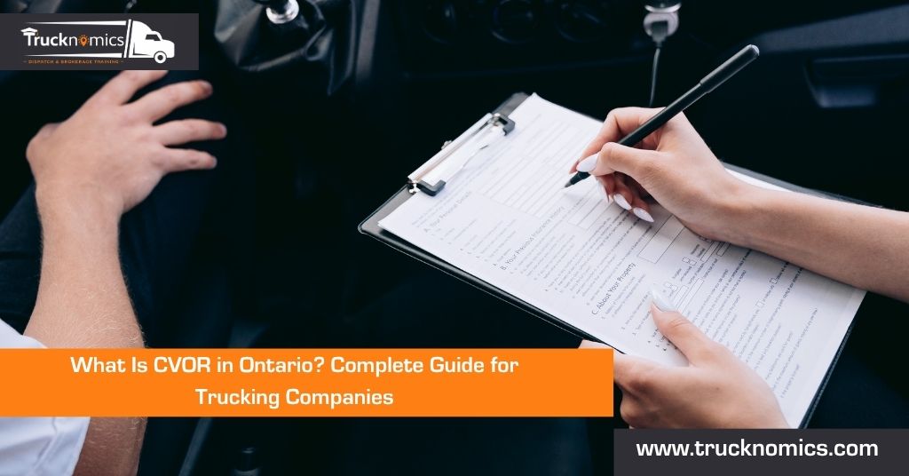 What Is CVOR in Ontario